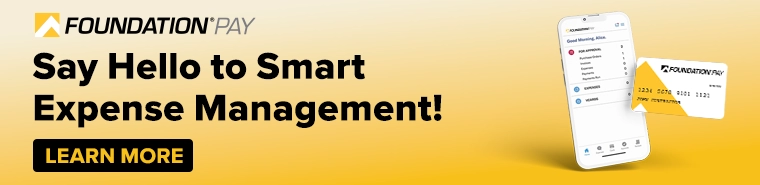 Foundation Pay - Say Hello to Smart Expense Management!